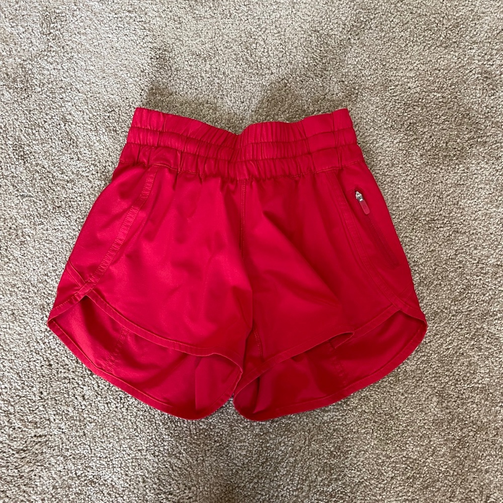 Lululemon Tracker Short Red Size 2